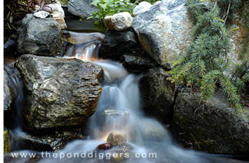 Backyard Waterfall