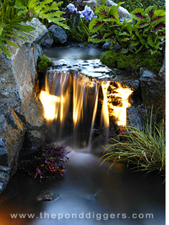Waterfall with Pond
